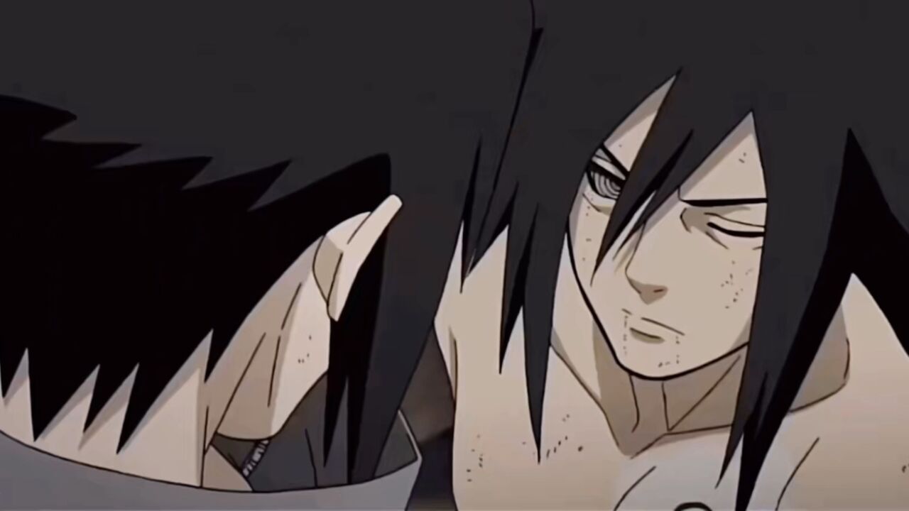 火影忍者:宇智波斑看到佐助不肯屈服自己,感到无比愤怒,随后恼羞成怒