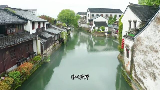 《外面下着雨》微风细雨把天地都刷新一遍,连空气都格外清新