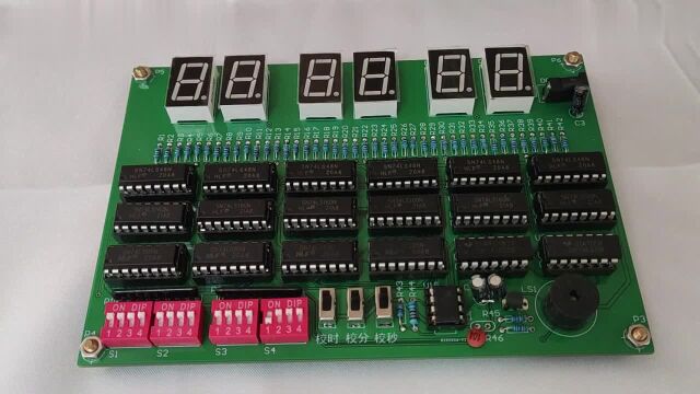 Multisim仿真多功能数字电子钟AD图 PCB器件清单报告等