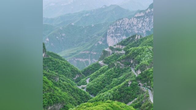 手机随拍~烟雨云台山