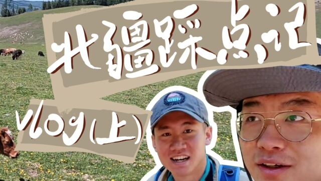 【踩点vlog】《北疆自然人文深度探索营》上集 |新疆22点天空是什么样的呢?