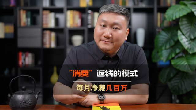 “消费就”返钱的模式,月赚几百万,这个点子你该借鉴一下