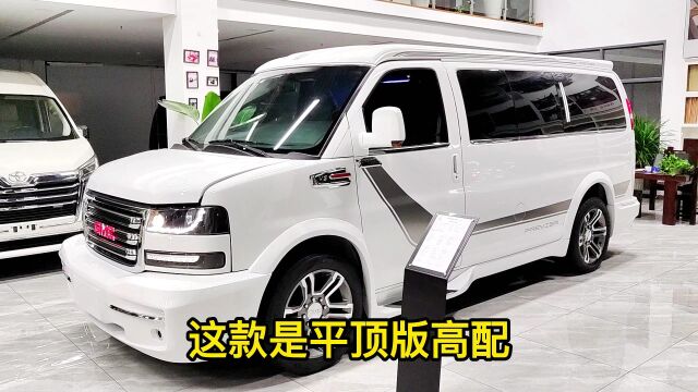 排量6.0L V8的白色外观GMC实车视频带你详细了解GMC的配置和细节