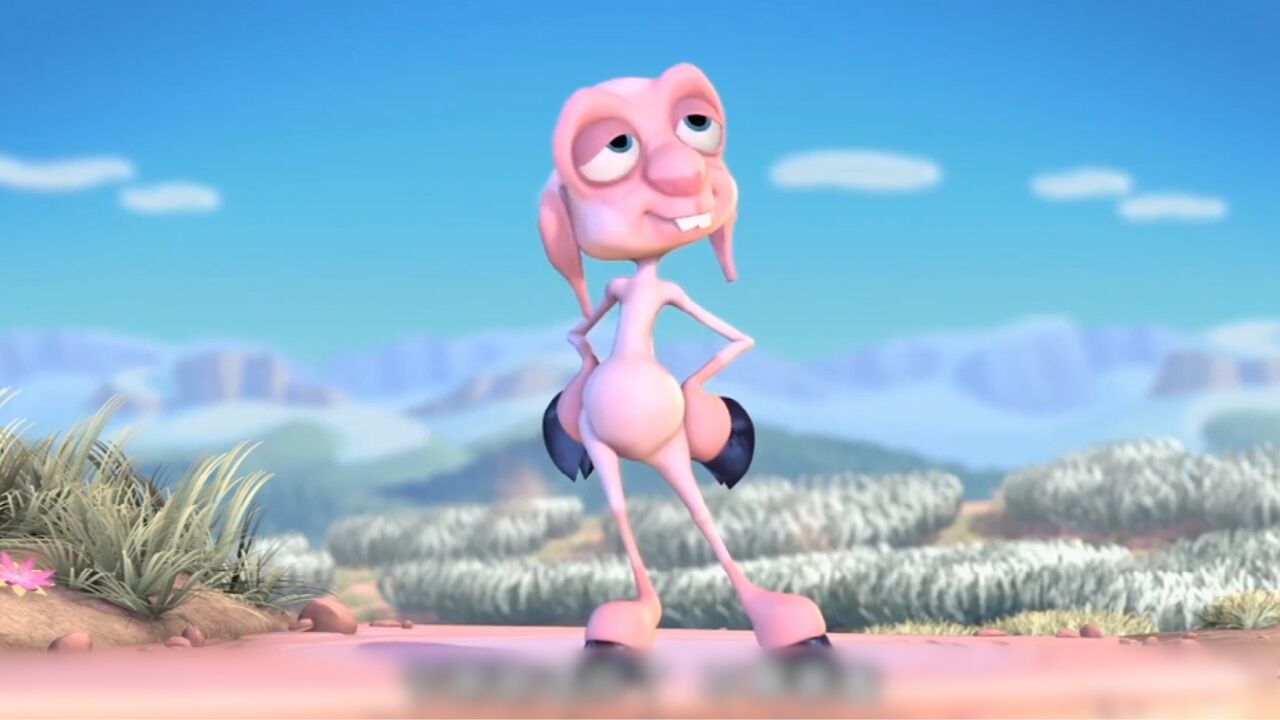 跳跳羊以羊毛为骄傲,却被人类剃光了,寓意动画短片