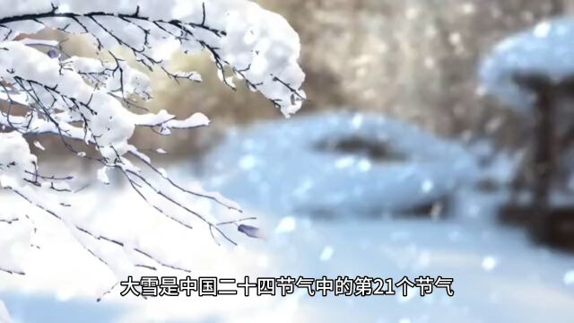 二十四节气|大雪