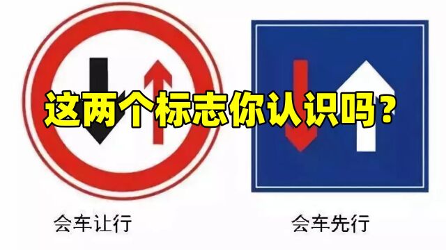 交警:这2个标志你认识吗?不懂别开车,小心走错扣光12分