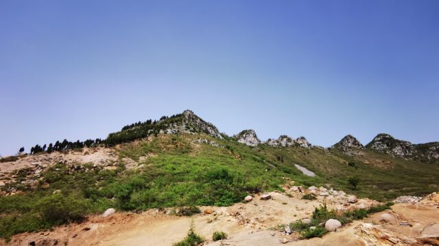 青龙山逶迤起伏,挺拔峻丽