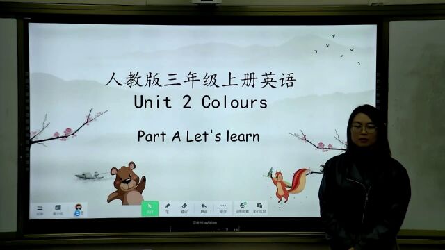 三年级英语Unit2 A Let's learn 说课