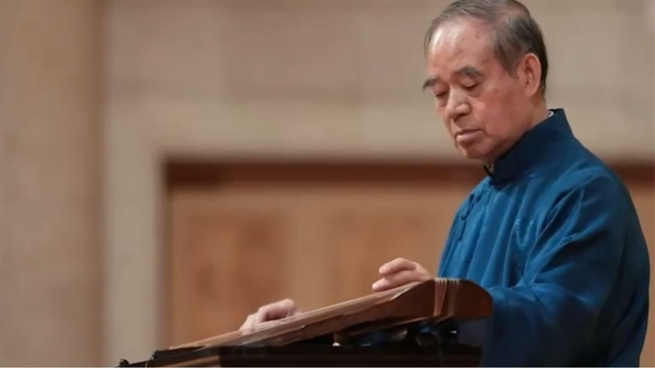 古琴名家李祥霆先生,能把只能当成文物的九霄环佩,弹出来慷慨激昂的