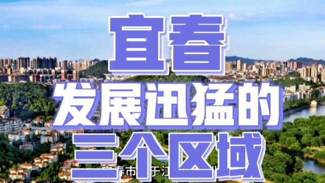 宜春市的这三个区域,近年来发展迅猛,带动全市经济高速发展!