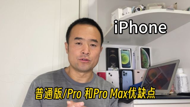 iPhone普通版、Pro及Pro Max优缺点个人总结,看看你就知道怎么选