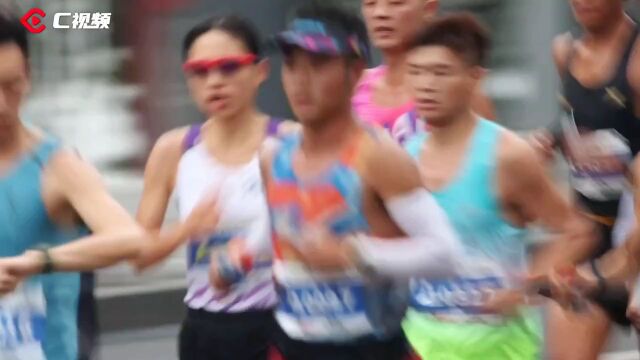 C视频丨用脚步丈量成都 2023成都马拉松开跑