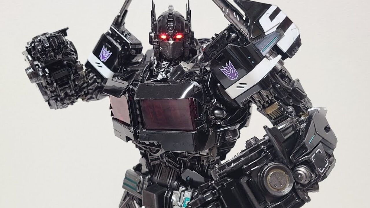 变形金刚 黑化系列 暗黑擎天柱 机器人
