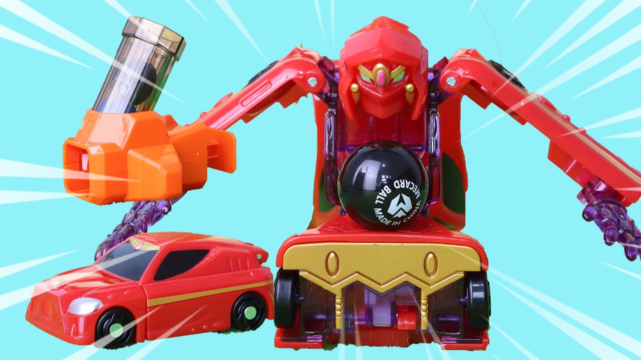 盟卡车神之魔幻元珠魔境奇灵机器人汽车变形玩具