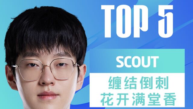 TOP5:SCOUT缠结倒刺花开满堂香