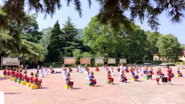 高楼河中小学德育品牌《武动青春 齐鼓飞扬》