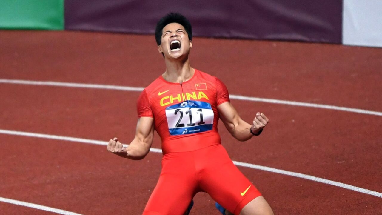 9.83秒苏炳添世界第几,9.83秒苏炳添什么时候跑的,训练跑出9秒57