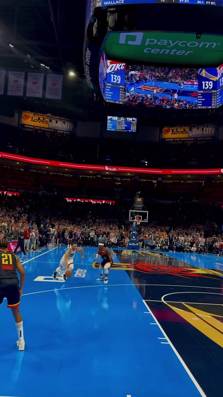 点燃全场#库里绝杀雷霆#铁铁的nba原创#勇士战胜雷霆