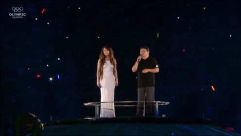 2018年北京奥运会开幕式歌曲《我和你》演唱：刘欢、沙 拉.布莱曼