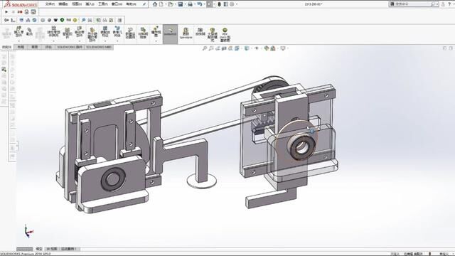 #机械设计 #非标自动化 #solidworks教学 #等宽凸轮 #凸轮机构