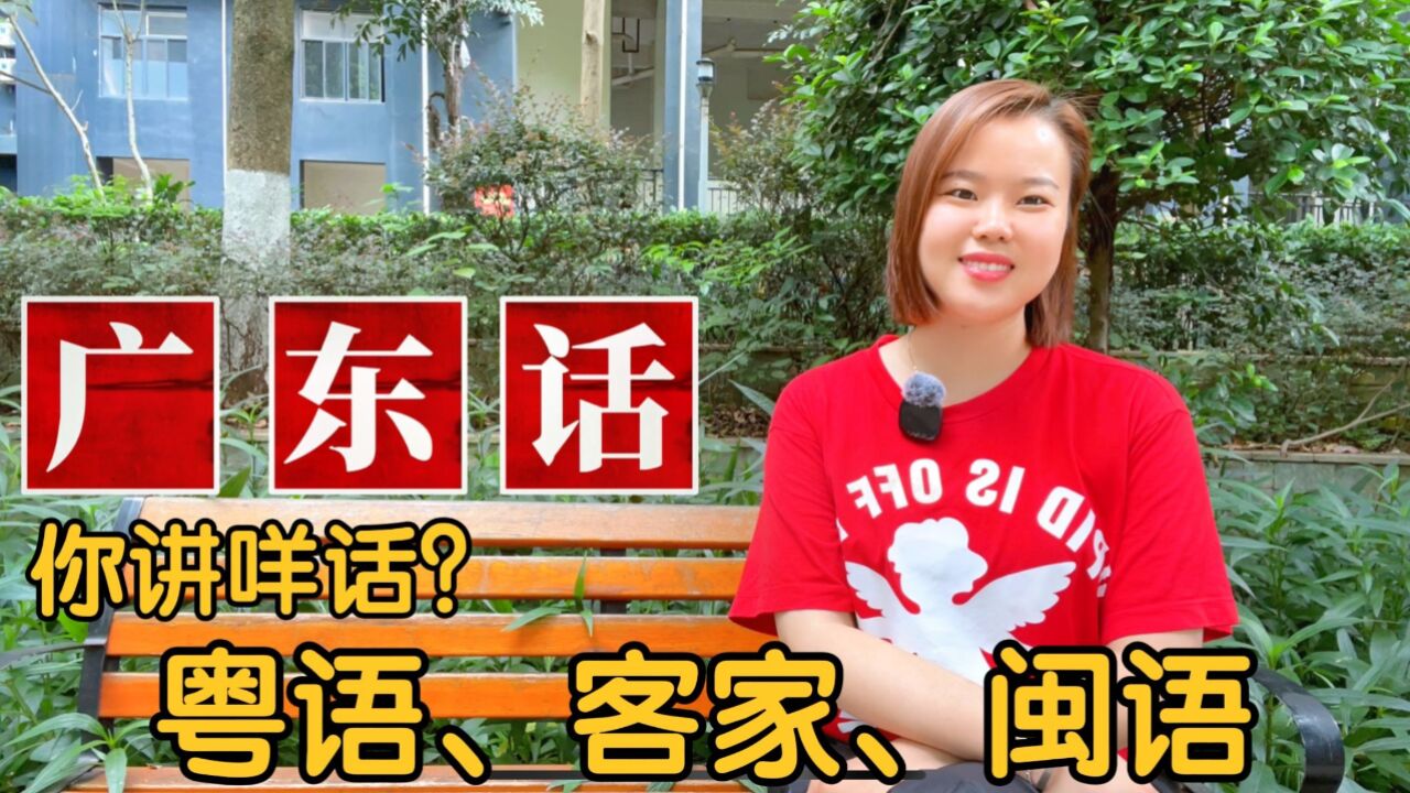 广东人说什么话:粤语白话,客家话,闽语,雷州话