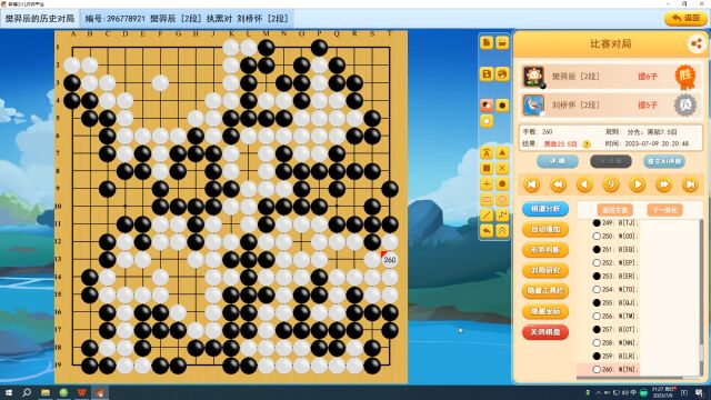 【关键招法的处理】李老师少儿围棋课堂(适合1段3段)复盘讲解