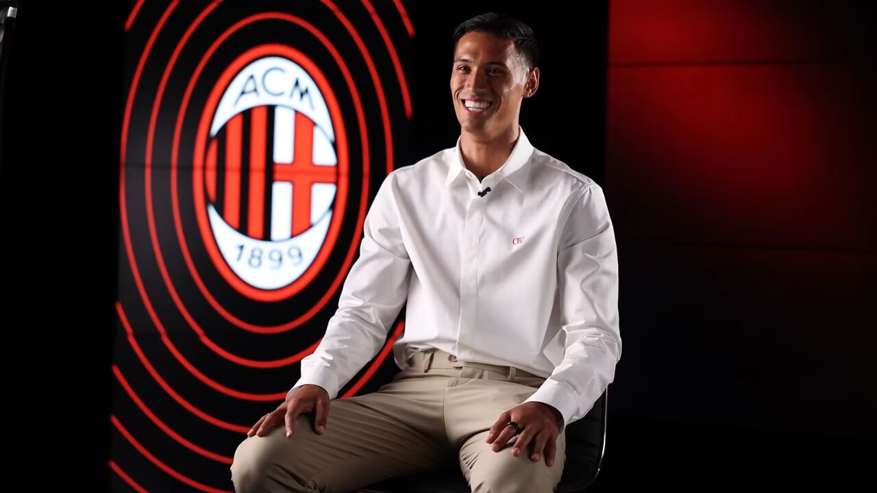 milan tv在泰贾尼·赖因德斯加盟球队之后对他进行的首次采访91