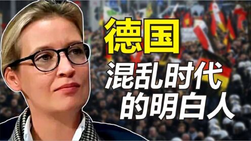 选择党主席爱丽丝·魏德尔，德国混乱时代中的明白人！