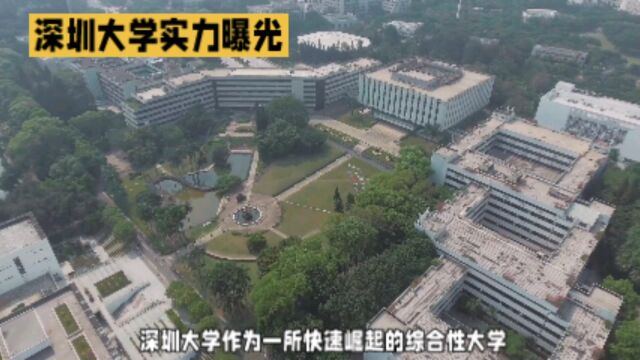 深圳大学实力曝光