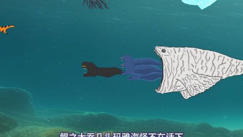 鲲之大吞几头玛雅海怪不在话下 #原创动画 #巨鲲 #远古生物