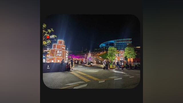 #盐田港夜景 打卡深圳盐田港观景台!夜景还是不错的!