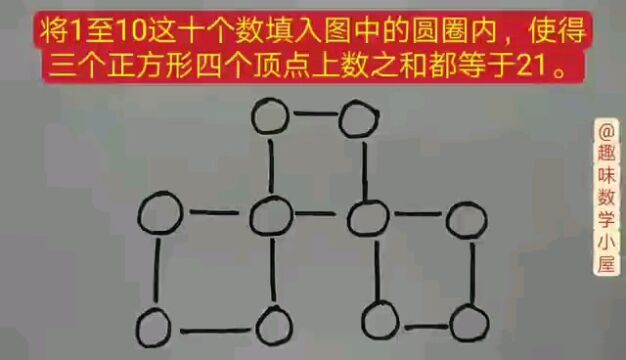 有趣的数阵图