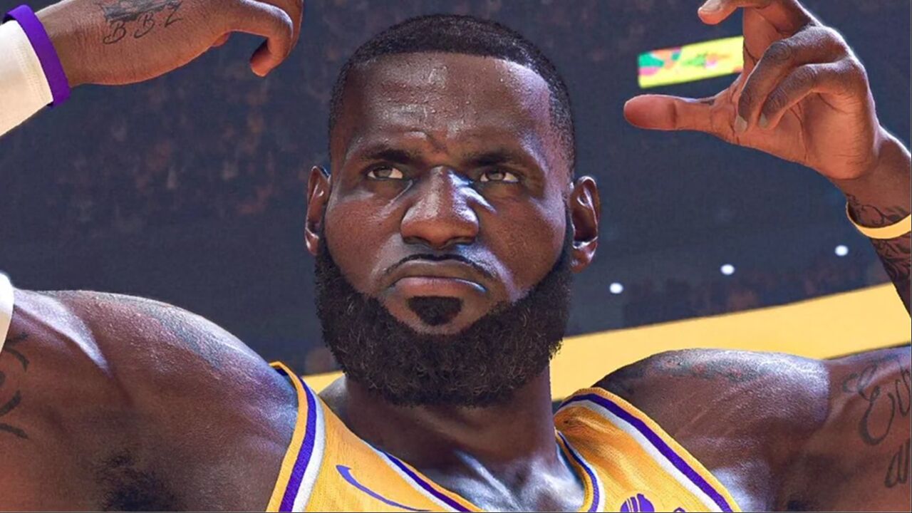 太逼真了!2k24官方发布多位球星新建模,詹姆斯手拿皇冠为自己加冕