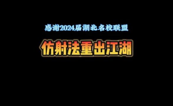 2024届湖北名校联盟:仿射法重出江湖 #高考数学 #高中数学 #每日一题