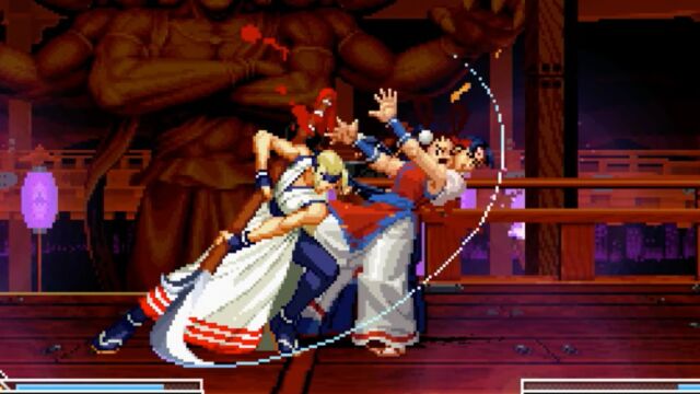 MUGEN KOF 拳皇 大乱斗 月华剑士 雪 Vs. 李香绯 藤堂香橙