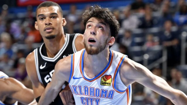 NBA官宣新秀榜：霍姆格伦蝉联榜首，文班亚马第二，鹈鹕14号秀升至第三