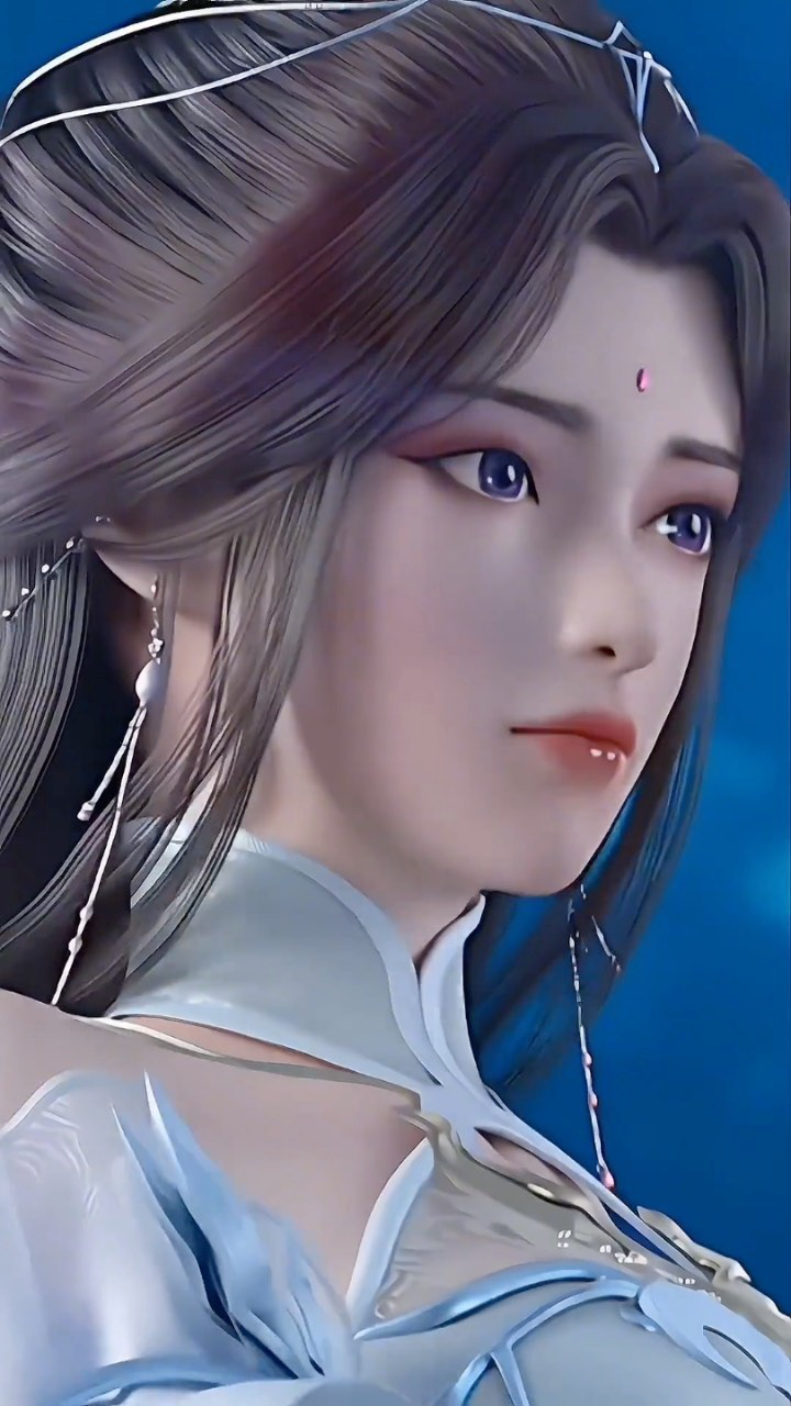 国漫女神!月馋仙子美得不像话