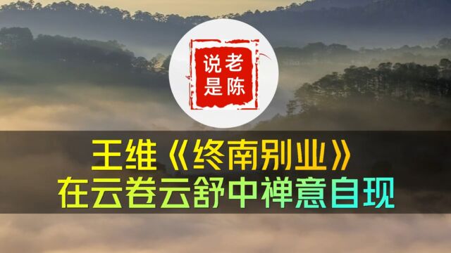 诗词赏析 | 王维《终南别业》在云卷云舒中禅意自现