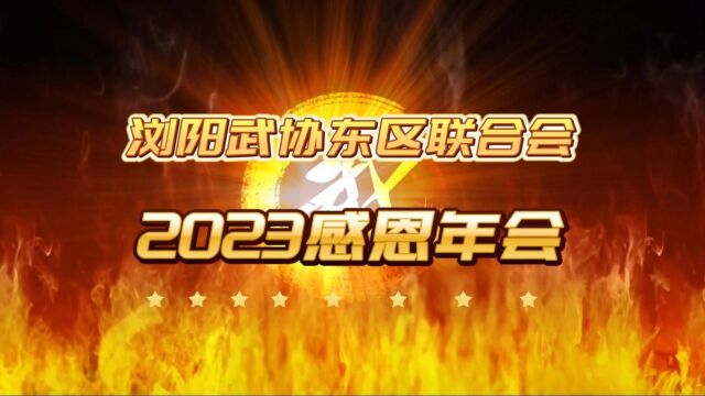 浏阳市武术协会东区联合会2023年年会