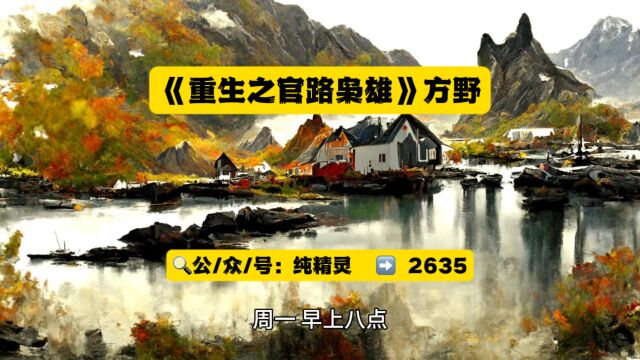 职场高分推荐《重生之官路枭雄》方野全文阅读完结无删减