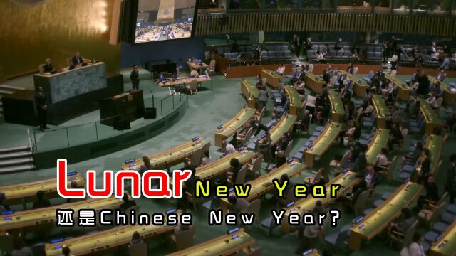 Lunar New Year还是Chinese New Year?