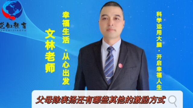 父母除表扬还有哪些其他的激励方式