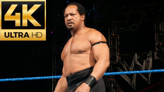 WWE超清4K怀旧经典Ron Simmons罗恩西蒙斯2006年出场音乐mv