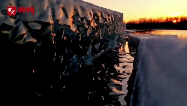 梦幻“雪雾” 扮靓鹤岗