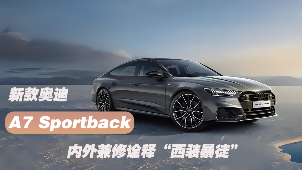 新款奥迪a7 sportback 内外兼修诠释"西装暴徒"