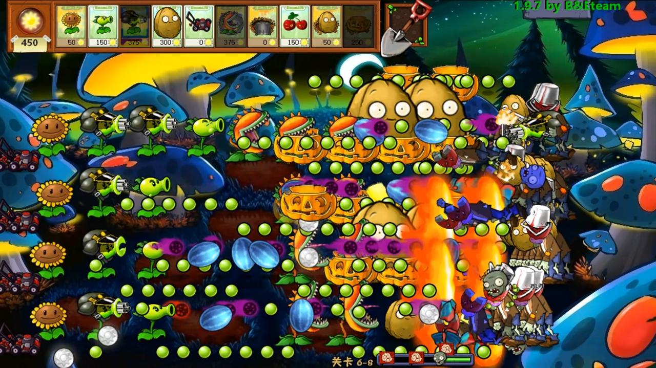 大海解说植物大战僵尸e版:巨人僵尸能够发射飞弹