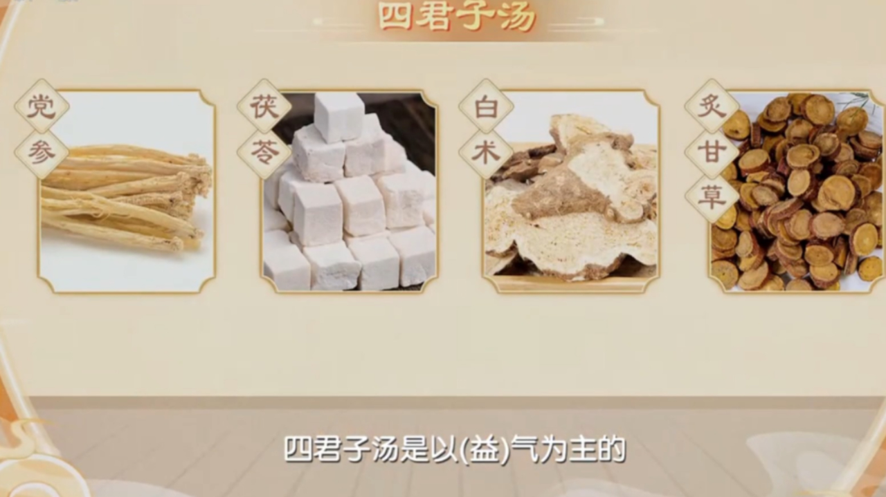 它就是四君子汤和四物汤