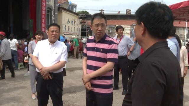 蔡志强来我县调研戏曲文化工作情况