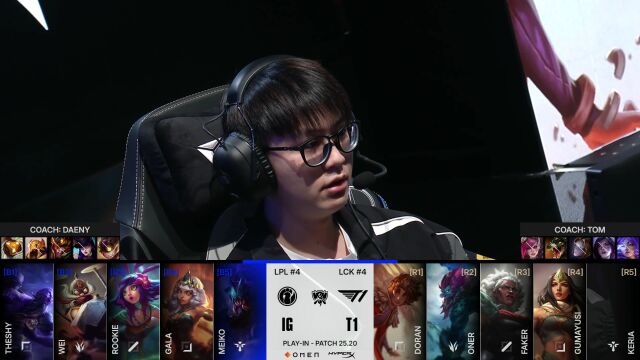 英雄联盟S15入围赛 IG vs T1 _01