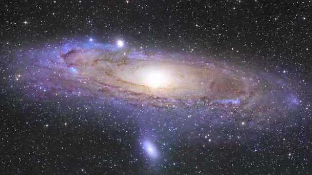 nasa公布最新15亿像素超高清仙女座星系图像